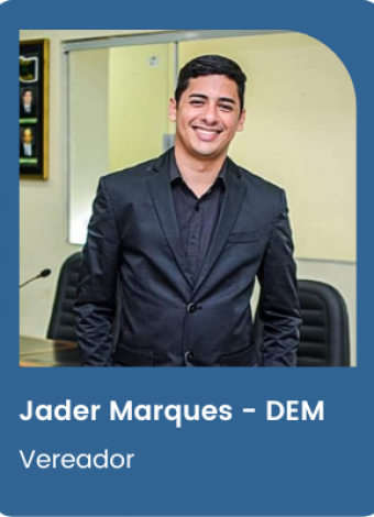 Vereador Jader Marques – DEM