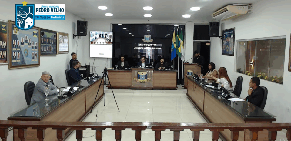 17ª SESSÃO ORDINÁRIA – CMPV TV