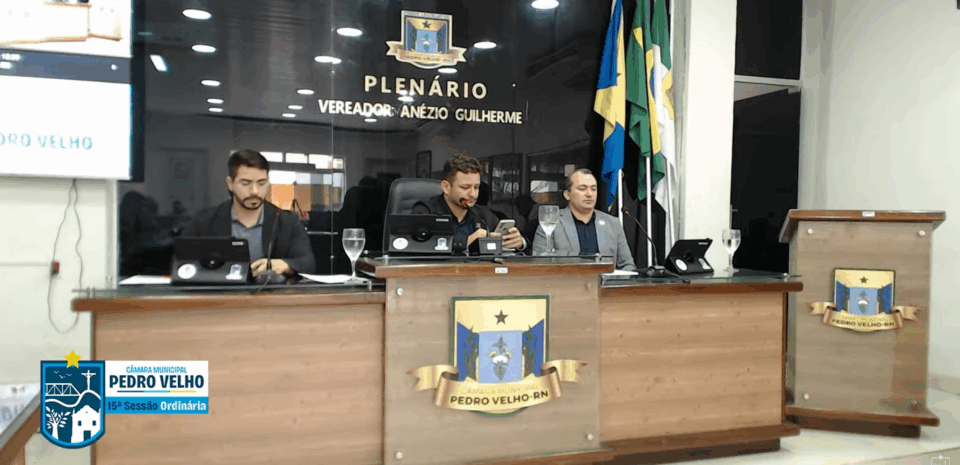 15ª SESSÃO ORDINÁRIA – CMPV TV